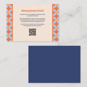 Retro-Hochzeit Mitte des Jahrhunderts Begleitkarte