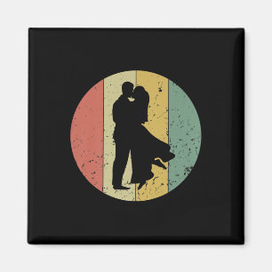 Retro-Hochzeit Vintage-Hochzeit Coole Braut Bräuti Magnet