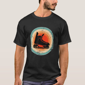 Retro-Hockey-Design für Hockeyspieler T-Shirt