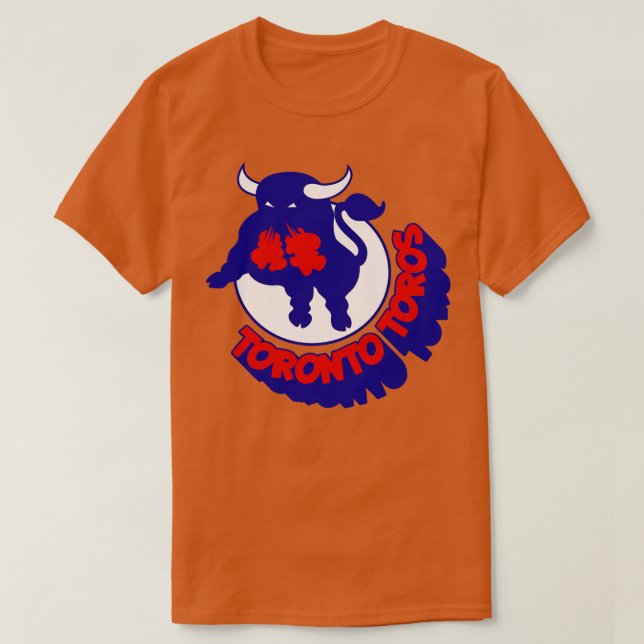 Retro Hockey Toronto Toros Hockey Team WHA Seventi T-Shirt (Design vorne)