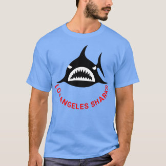 Retro Hockey WHA Los Angeles Sharks Hockey Team T-Shirt