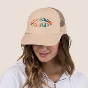 Retro Homeschool Mama Mama Truckerkappe