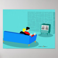 Retro-Homosexuelles-Paar-Poster, Wertplakatpapier