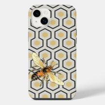 Retro Honeycomb Muster Beehive