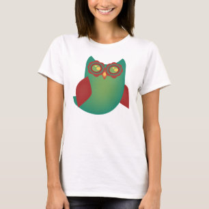 Retro-Hoot-Eule T-Shirt