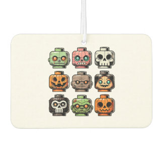 Retro Horror Bricks Kopf Beängstigende Halloween M Autolufterfrischer