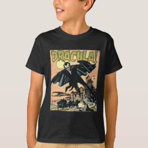 Retro Horror Movie Monster Vampire Vintag Hallowag T-Shirt