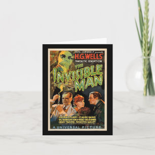 Retro Horror Movie S Monsters Halloween Karte