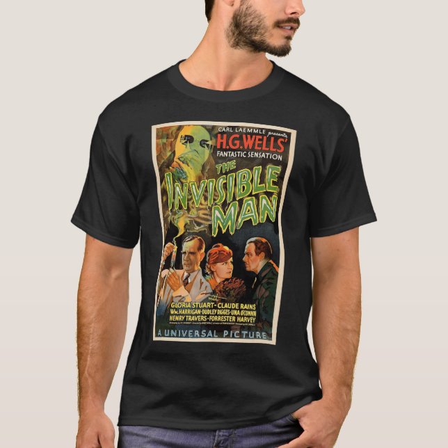 Retro Horror Movie S Monsters Halloween T-Shirt (Vorderseite)