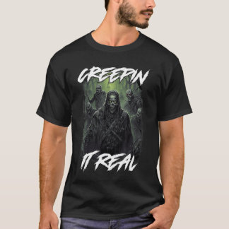 Retro-Horrorfilm-Halloween-Zombies-Creepin It Re T-Shirt