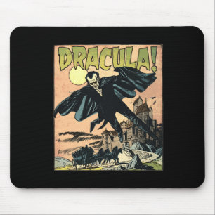 Retro-Horrorfilm-Monster-Vampir-Vintage-Halloween Mousepad