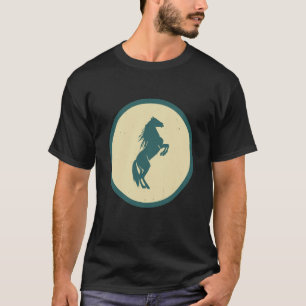 Retro Horse Vintag Wildtier T-Shirt