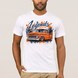 Retro-Hot-Rod-Truck-Grafik-T-Shirt T-Shirt
