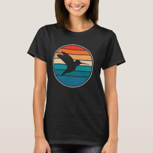 Retro Hummingbirds Vintag Style Niedliche Vögel T-Shirt