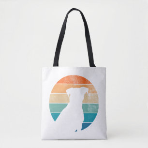 Retro Hund Silhouette - Vintager Hundeschuh