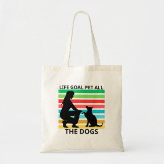 Retro-Hundefreund-Tasche Geschenk Tragetasche