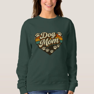 Retro Hundemama Sweatshirt