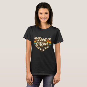 Retro Hundemama T-Shirt