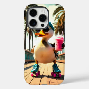 Retro-Hundesonnenbrille Vintage-Sonnenuntergang St iPhone 16 Pro Hülle