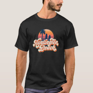 Retro Huntington Beach 70er California Sunset Sur T-Shirt
