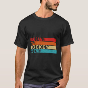 Retro Husband Vater Hockey Legend Vintager Vater T-Shirt