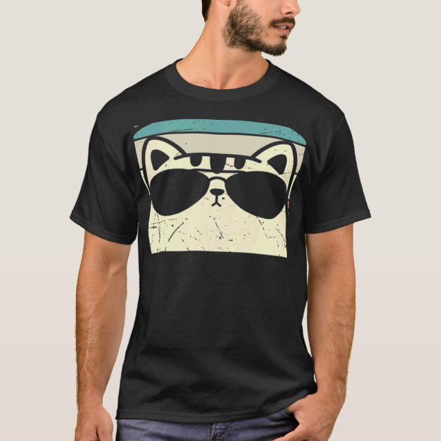 Retro I Do What I Want Cat Independent Rebel 1 T-Shirt (Vorderseite)