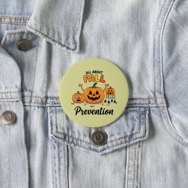 Retro-I-Liebe - Herbstprävention Button (Beispiel)