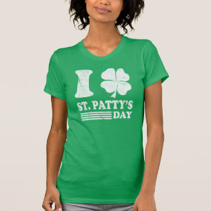 Retro I Liebe St. Patrick's T Shirt