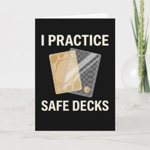 Retro I Praktiziere Sichere Decks Bauwesen Karte