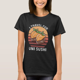 Retro I Reise für Uni Sushi Vintag Uni Sushi Foo T-Shirt