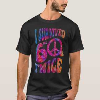 Retro I ÜBERLEBTE MEINE SECHSTEN ZWEIMAL 70. Gebur T-Shirt