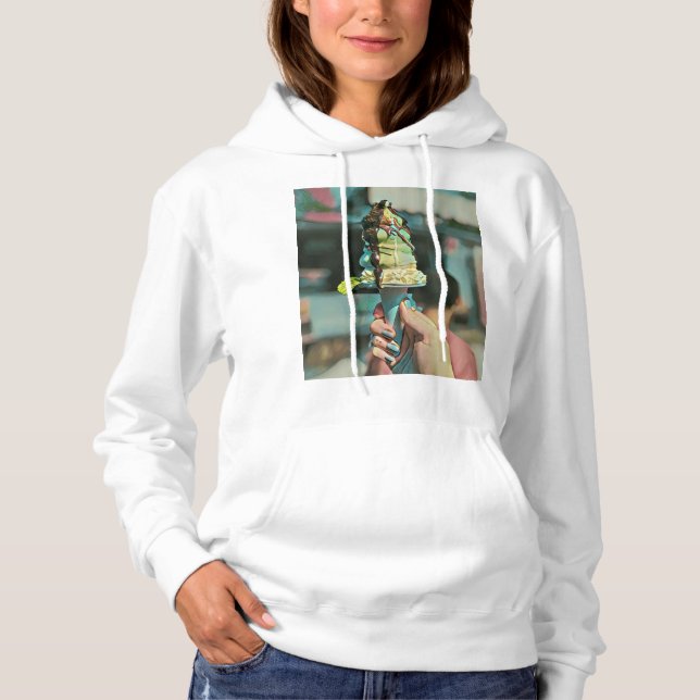 Retro ice cream popsicle hoodie (Vorderseite)