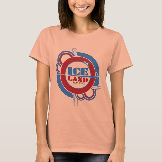 Retro Ice Girls T - Shirt (Vorderseite)