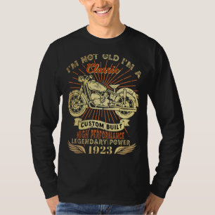 Retro Ich bin nicht alt ich bin klassische Motorra T-Shirt