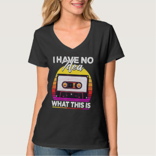 Retro Ich habe keine Ahnung, was das ist Kids Kass T-Shirt