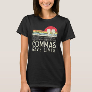 Retro Ich koche gerne meine Familie und Haustiere  T-Shirt