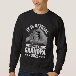 Retro Ich werde 2025 Opa Fist Bump Fett Sweatshirt