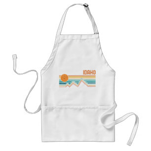 Retro Idaho Boise Nampa New Orleans Vintage Außen Schürze