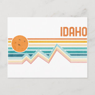 Retro Idaho Boise Nampa Souvenir Vintagen Außenber Postkarte