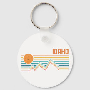 Retro Idaho Boise Nampa Souvenir Vintagen Außenber Schlüsselanhänger