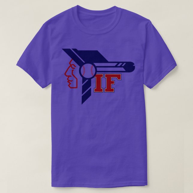 Retro Idaho Falls Braves Mini League Baseball TSh T-Shirt (Design vorne)