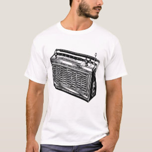 Retro Illustration Radio T-Shirt