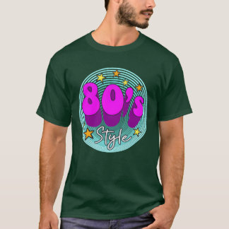 Retro im Stil der 80er T-Shirt