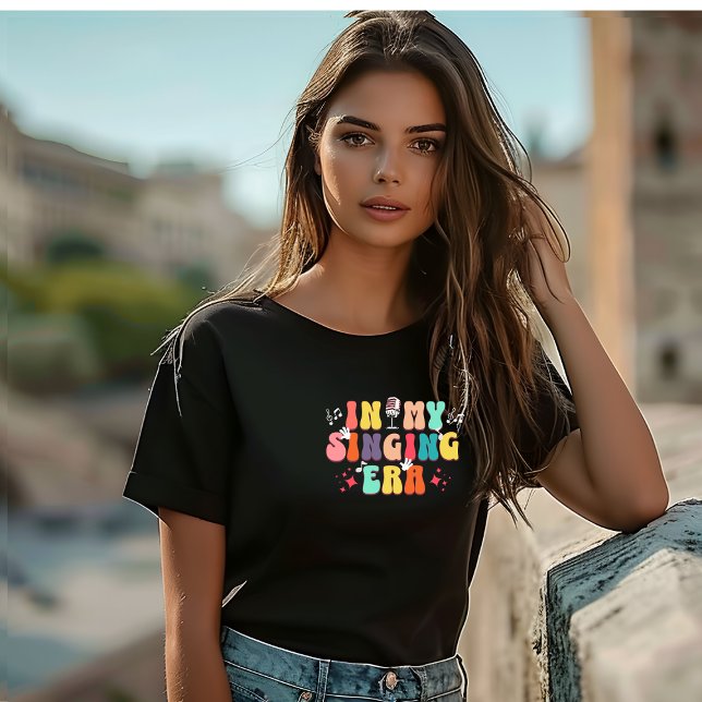 Retro In meinem singenden Era Groovy T - Shirt (Von Creator hochgeladen)