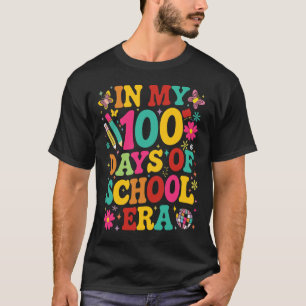 Retro in meinen 100 Tagen der Schule Era 100. Tag T-Shirt