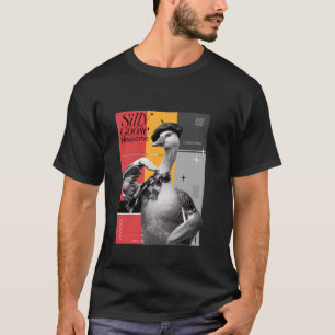 Retro in meiner albernen Gans-Ära Gans-Magazin wur T-Shirt