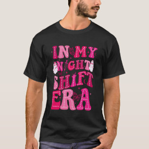 Retro in meiner Nachtschicht-Ära Halloween Kranken T-Shirt