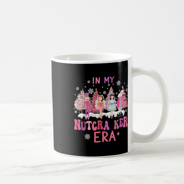 Retro in meiner Nutcracker Mama Era Christmas Nutc Kaffeetasse (Rechts)