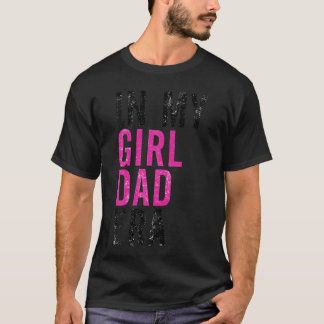 Retro In My Dad Girl Era Lustiger Vatertag Männer  T-Shirt