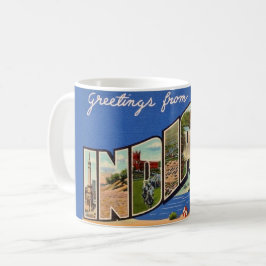 Retro Indiana Greeting Mug Kaffeetasse